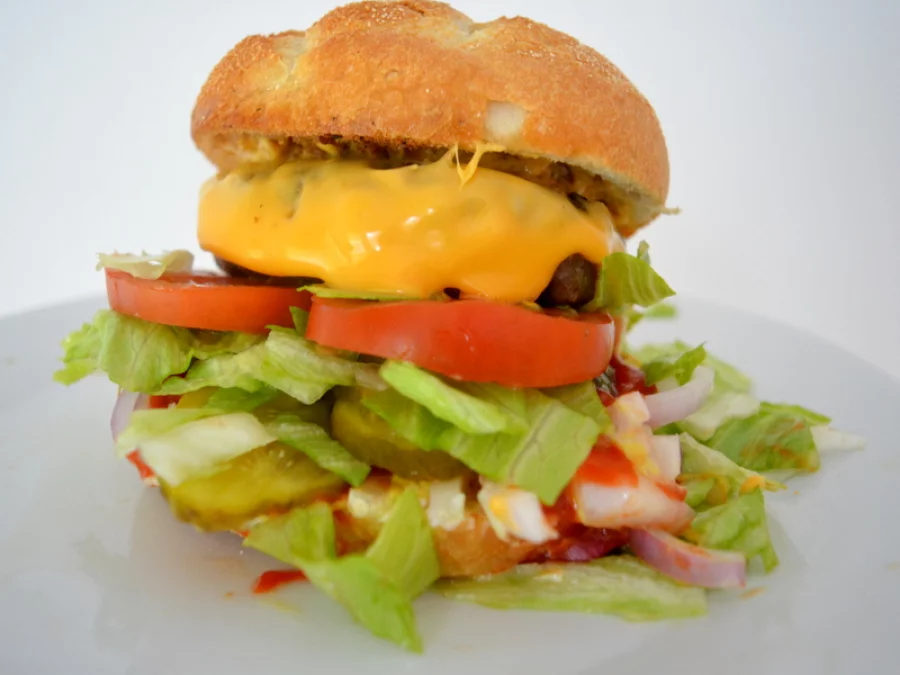 Kaal Kaap wat betreft Amerikaanse hamburger - Jaimy's Kitchen