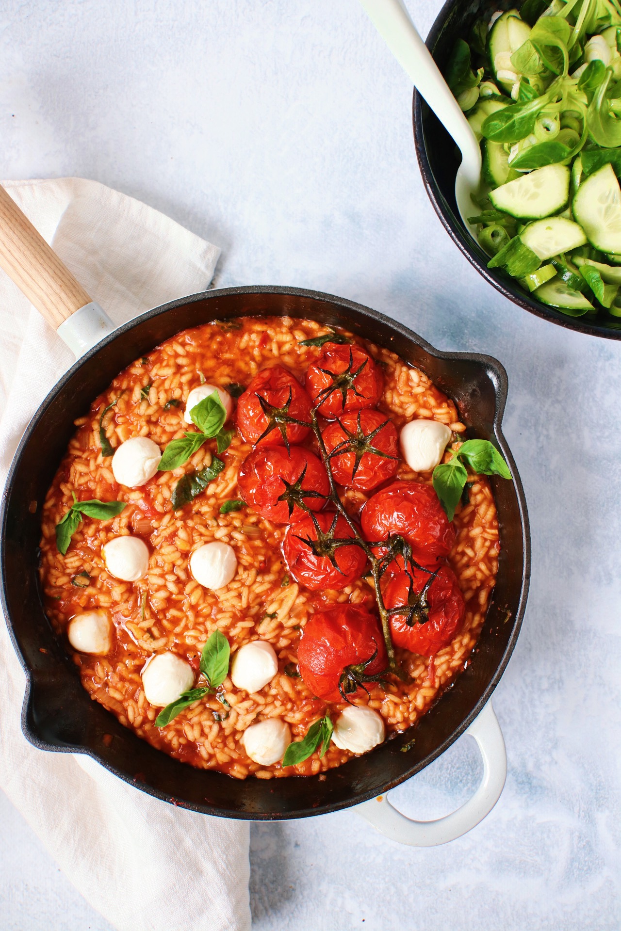 Tomaten risotto met mozzarella - Jaimy&amp;#39;s Kitchen