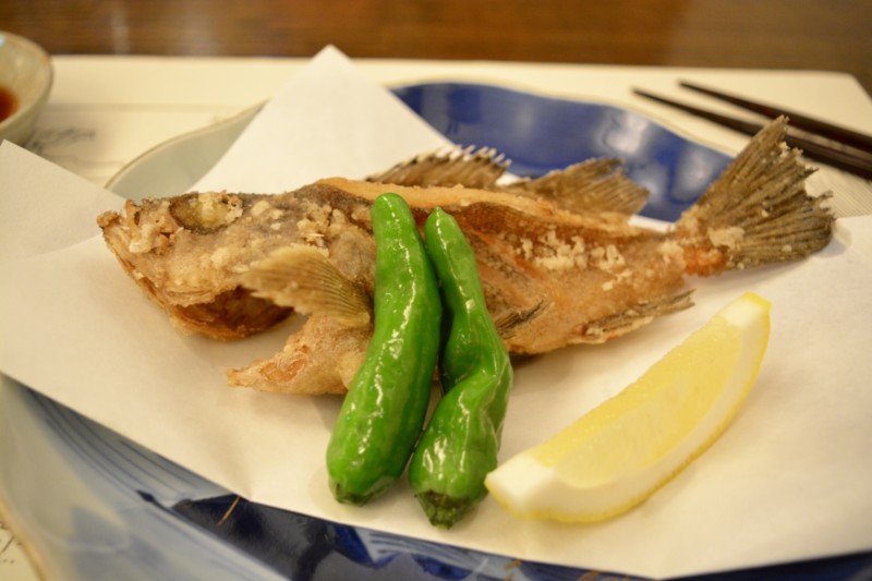 Kaiseki diner Fish