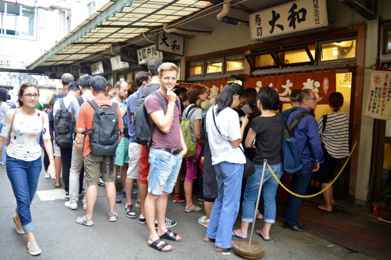 Tokyo Reisverslag Tsukiji Fish Market Tuna Auction