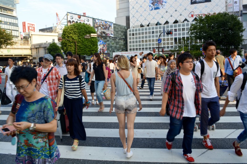Tokyo Reisverslag Shibuya Crossing