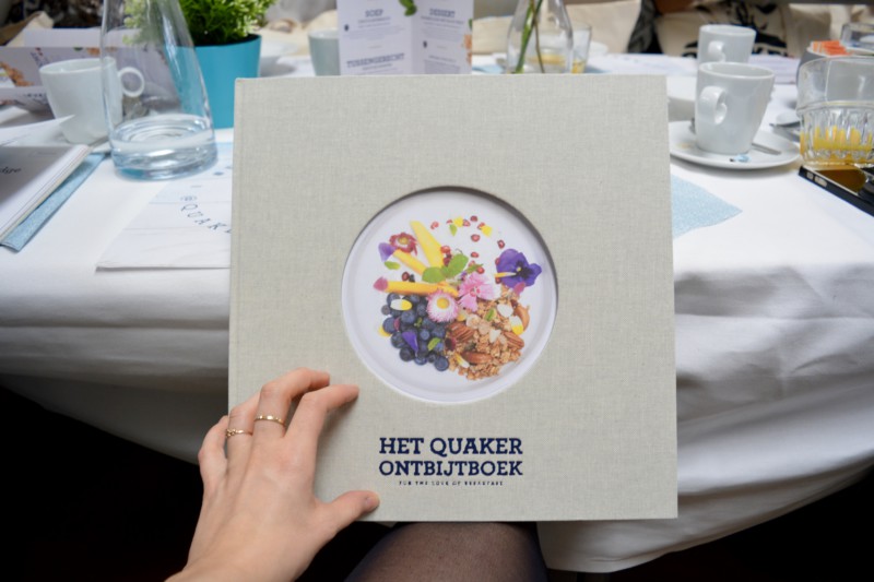 Boeklancering Ontbijtboek Quaker
