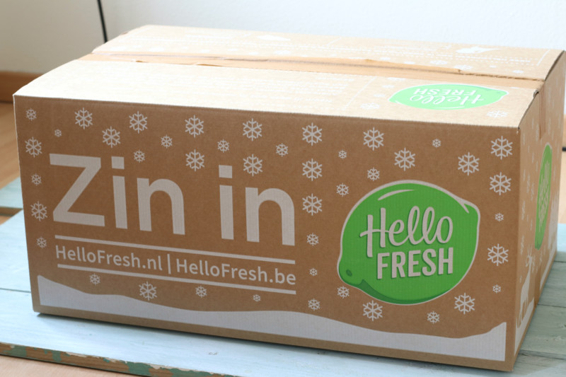 Hello Fresh Box Kerst www.jaimyskitchen.nl